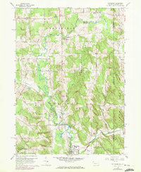 Wattsburg 1960 topographic map thumbnail