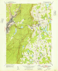Waymart 1948 topographic map thumbnail