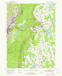 Waymart 1946 topographic map thumbnail