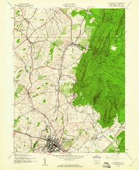 Waynesboro 1944 topographic map thumbnail