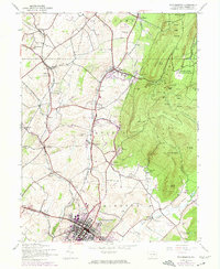 Waynesboro 1944 topographic map thumbnail
