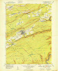 Weatherly 1950 topographic map thumbnail
