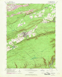 Weatherly 1948 topographic map thumbnail