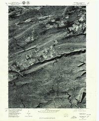 Weatherly 1976 topographic map preview