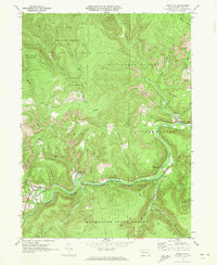 Weedville 1970 topographic map thumbnail