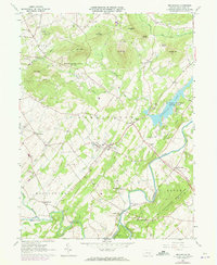 Wellsville 1963 topographic map thumbnail