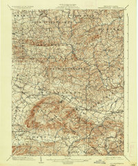 Wernersville 1902 topographic map thumbnail