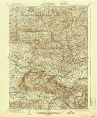 Wernersville 1902 topographic map thumbnail