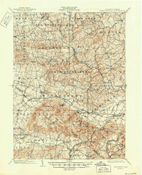 Wernersville 1902 topographic map thumbnail