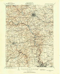 West Chester 1901 topographic map thumbnail