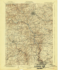 West Chester 1904 topographic map thumbnail