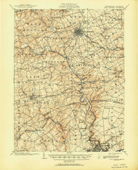 West Chester 1904 topographic map thumbnail