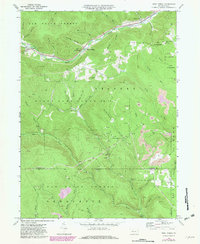 West Creek 1969 topographic map thumbnail