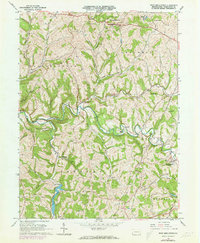 West Middletown 1964 topographic map thumbnail