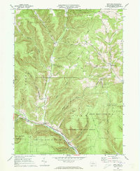 West Pike 1969 topographic map thumbnail