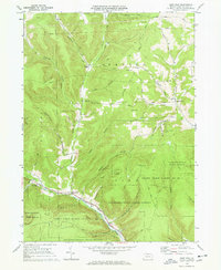 West Pike 1969 topographic map thumbnail