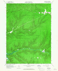Westline 1966 topographic map thumbnail