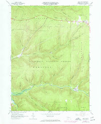 Westline 1966 topographic map thumbnail