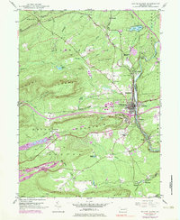 White Haven 1947 topographic map thumbnail