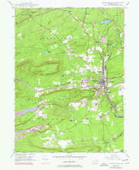 White Haven 1947 topographic map thumbnail