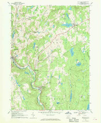 White Mills 1967 topographic map thumbnail