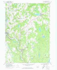 White Mills 1967 topographic map thumbnail