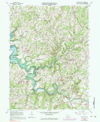 Whitesburg 1964 topographic map thumbnail