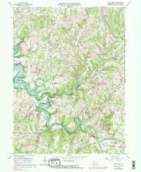 Whitesburg 1964 topographic map thumbnail