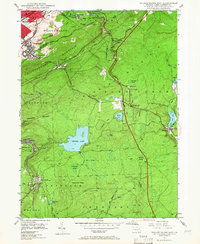 Wilkes-Barre East 1947 topographic map thumbnail