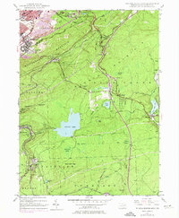 Wilkes-Barre East 1947 topographic map preview