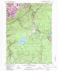 Wilkes-Barre East 1947 topographic map thumbnail