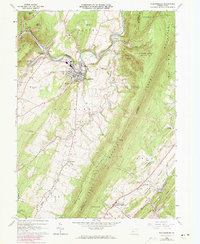 Williamsburg 1963 topographic map preview