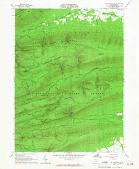 Williamsport SE 1965 topographic map thumbnail