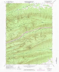 Williamsport SE 1965 topographic map thumbnail