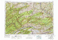 Williamsport 1962 topographic map thumbnail