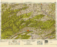 Williamsport 1954 topographic map thumbnail
