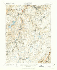 Windber 1914 topographic map preview