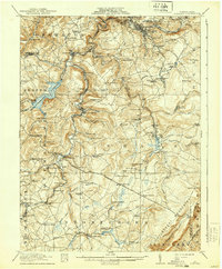 Windber 1916 topographic map preview