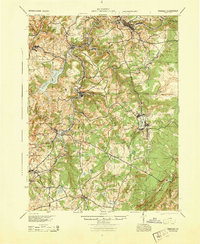 Windber 1944 topographic map thumbnail