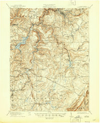 Windber 1916 topographic map preview