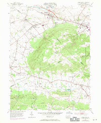 Womelsdorf 1955 topographic map thumbnail