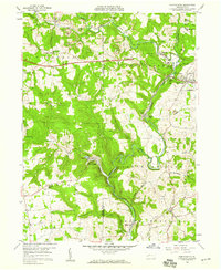 Worthington 1958 topographic map thumbnail