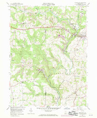 Worthington 1958 topographic map thumbnail