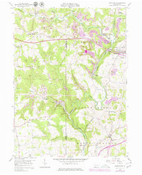 Worthington 1958 topographic map thumbnail