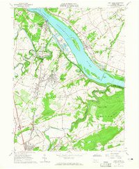 York Haven 1964 topographic map thumbnail