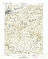 York 1908 topographic map thumbnail