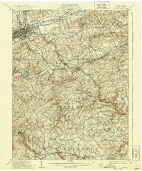 York 1910 topographic map thumbnail