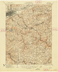 York 1910 topographic map thumbnail