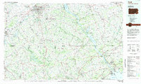 York 1983 topographic map thumbnail