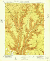 Young Womans Creek 1949 topographic map thumbnail